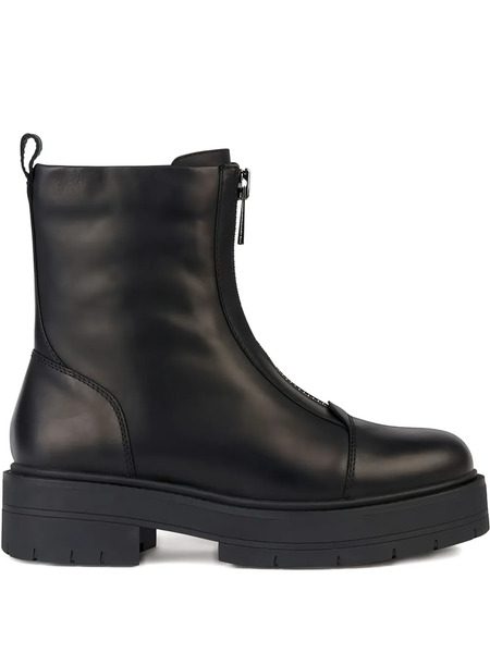  Geox Botines Spherical De Piel - Negro 