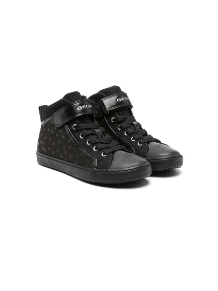  Geox Kids Zapatillas Kalispera Con Motivo De Estrellas - Negro 