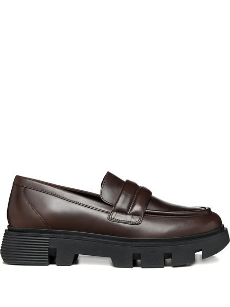  Geox Mocasines Vilde Con Plataforma - Marrón 