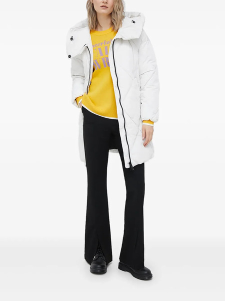  Geox Plumífero Con Capucha - Blanco 