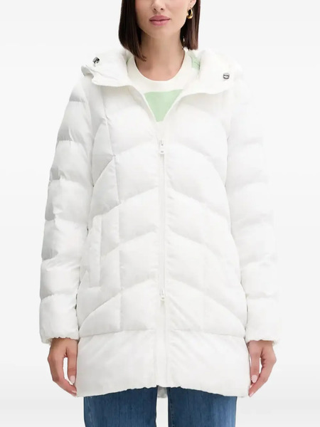  Geox Plumífero Con Capucha - Blanco 