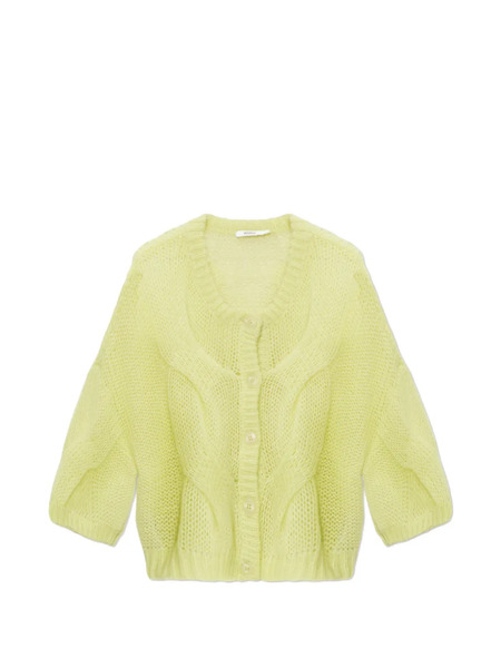  Gestuz Cárdigan Con Botones - Verde 
