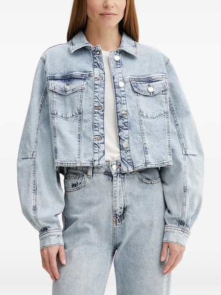  Gestuz Chaqueta Con Botones - Azul 