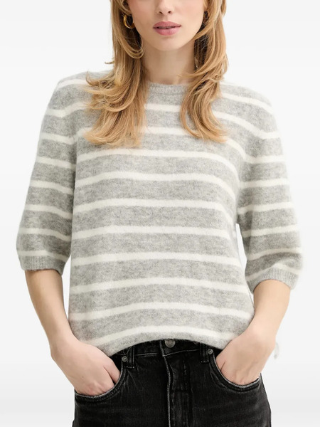  Gestuz Jersey Alphagz A Rayas - Gris 