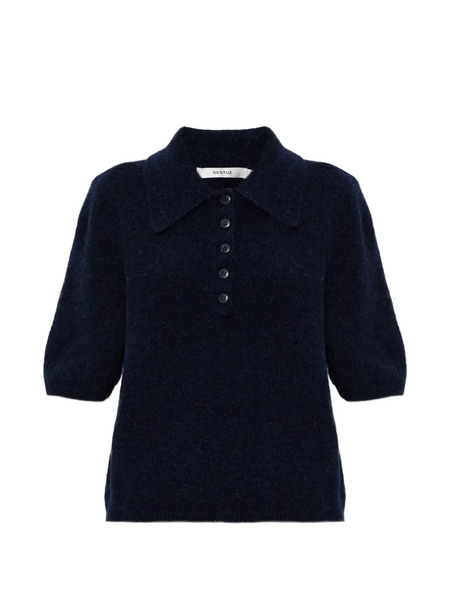  Gestuz Polo Gzalpha Con Botones - Azul 