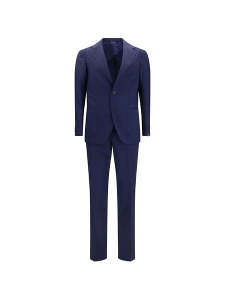  Gi Capri Traje Con Botones - Azul 