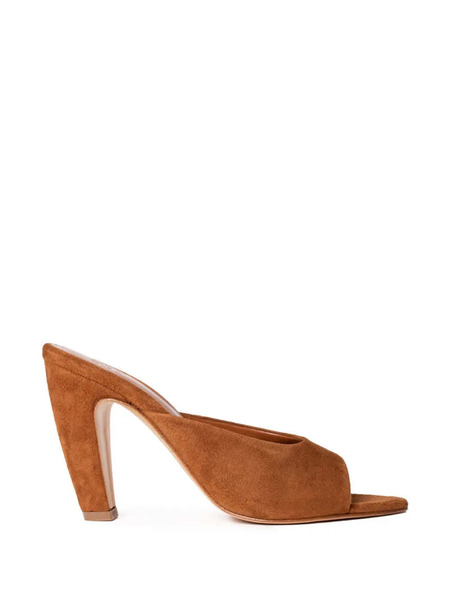  Giaborghini Mules Edmond Con Tacón - Marrón 