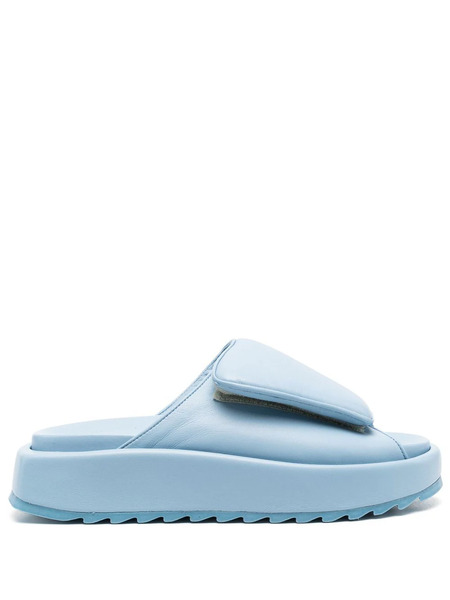  Giaborghini Sandalias Gia 3 Con Tira Autoadherente - Azul 
