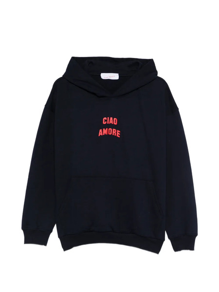  Giada Benincasa Sudadera De Algodón Con Capucha - Azul 