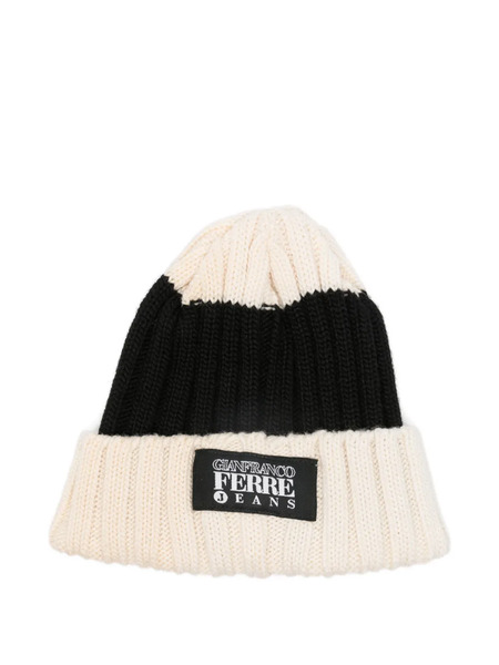  Gianfranco Ferré Pre-owned Gorro Con Parche Del Logo 2000 - Neutro 