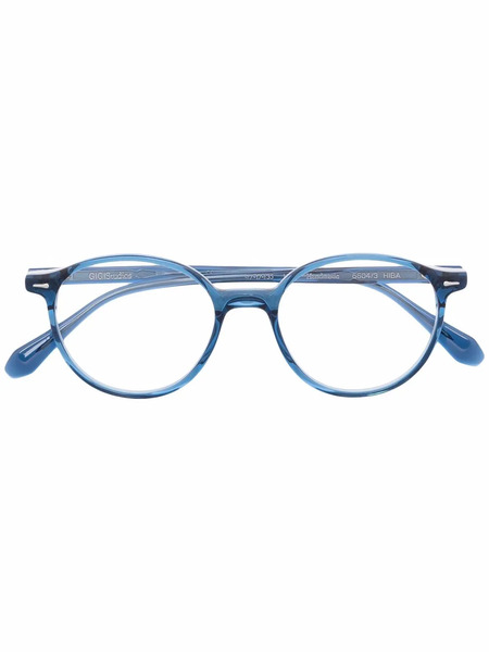  Gigi Studios Gafas Con Montura Redonda - Azul 