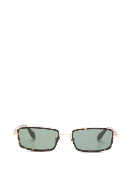  Gigi Studios Gafas De Sol Mariel Con Montura Rectangular - Marrón 