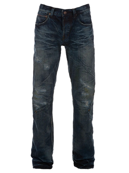  Gilded Age Crinkled Jean - Azul 