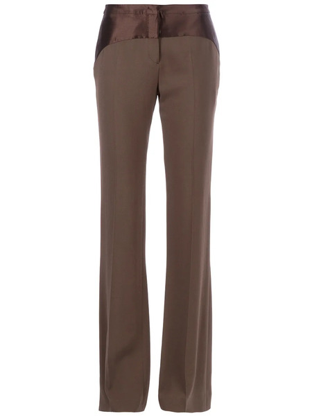  Giles Flared Trousers - Marrón 