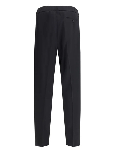  Giorgio Armani Pantalones Con Cinturilla Elástica - Negro 
