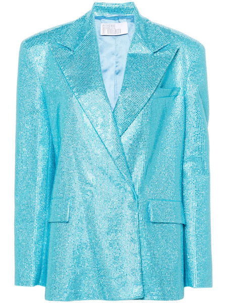  Giuseppe Di Morabito Blazer Con Apliques De Strass - Azul 