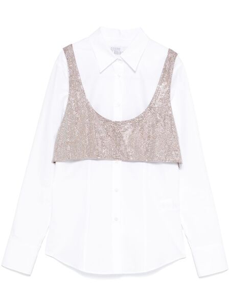  Giuseppe Di Morabito Camisa A Capas - Blanco 