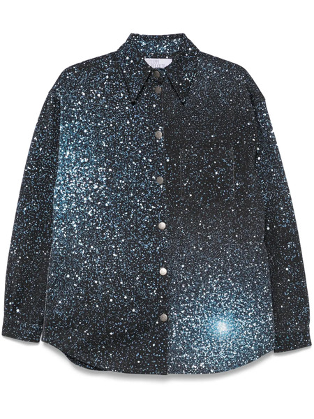  Giuseppe Di Morabito Camisa Con Constelación Estampada - Azul 