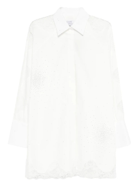  Giuseppe Di Morabito Camisa De Algodón - Blanco 