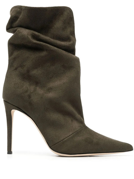  Giuseppe Zanotti Botas Con Puntera En Punta - Verde 