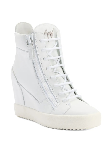  Giuseppe Zanotti Zapatillas Addy Wedge - Blanco 