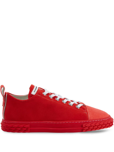  Giuseppe Zanotti Zapatillas Altas Blabber Con Cordones - Rojo 