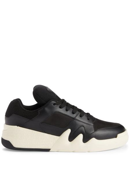  Giuseppe Zanotti Zapatillas Bajas Talon Con Suela Gruesa - Negro 
