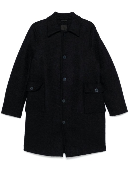 Givenchy Abrigo Con Botones - Azul 