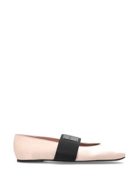  Givenchy Bailarinas Con Parche Del Logo - Rosa 