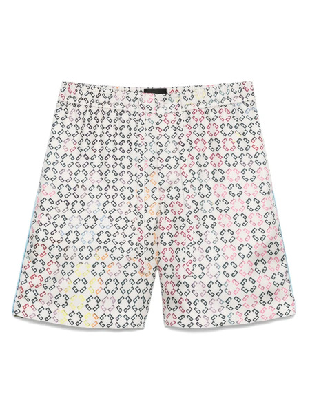  Givenchy Bermudas Con Logo Estampado - Neutro 