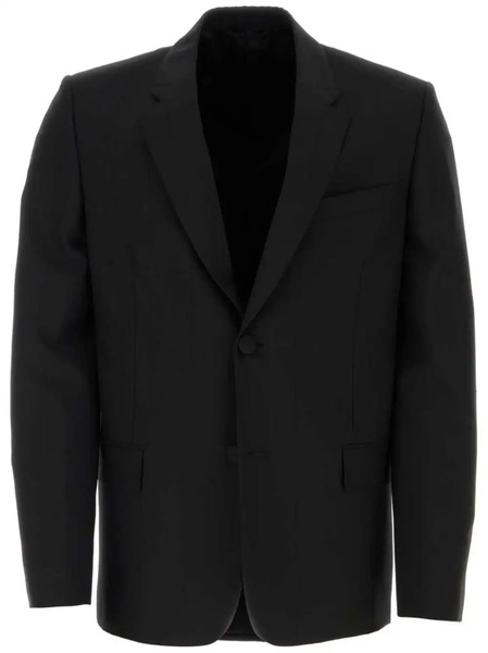  Givenchy Blazer Con Botones - Negro 