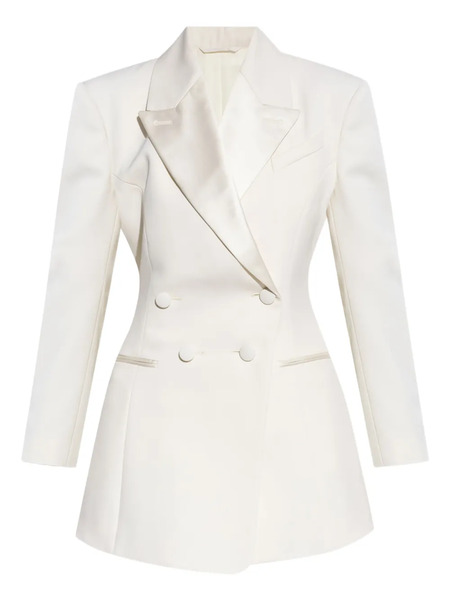  Givenchy Blazer Con Doble Botonadura - Blanco 