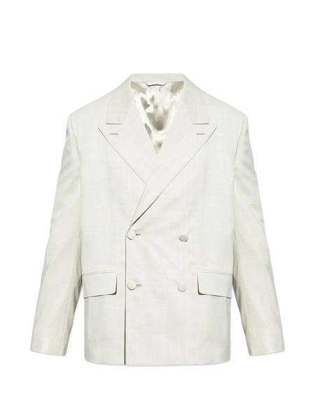  Givenchy Blazer Con Doble Botonadura - Blanco 
