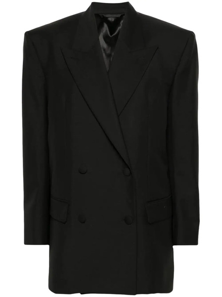  Givenchy Blazer Con Doble Botonadura - Negro 
