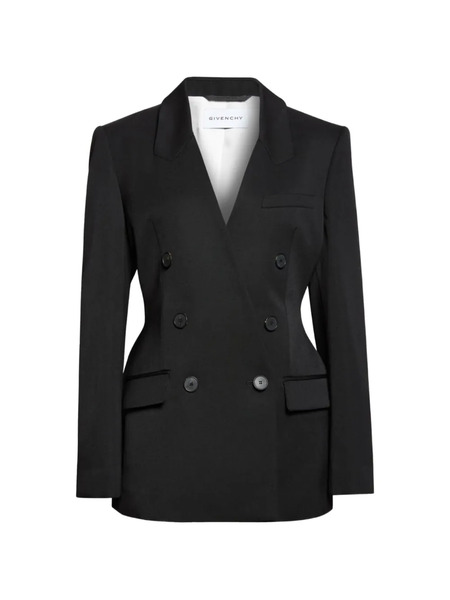  Givenchy Blazer Con Doble Botonadura - Negro 