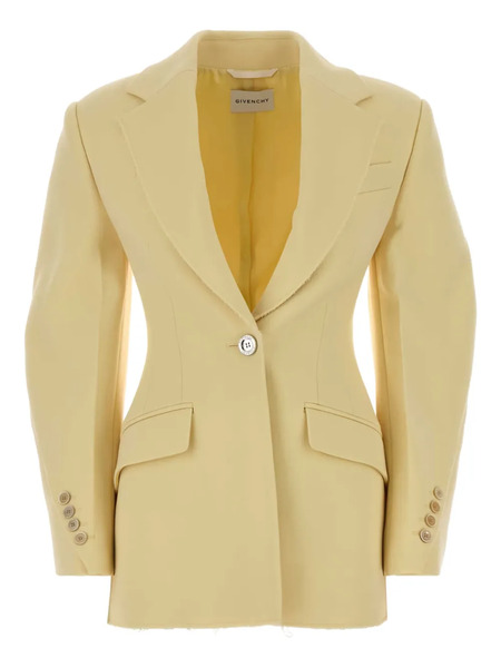  Givenchy Blazer Con Manga Balloon - Amarillo 