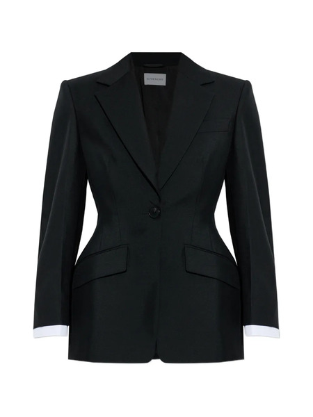  Givenchy Blazer De Lana - Negro 