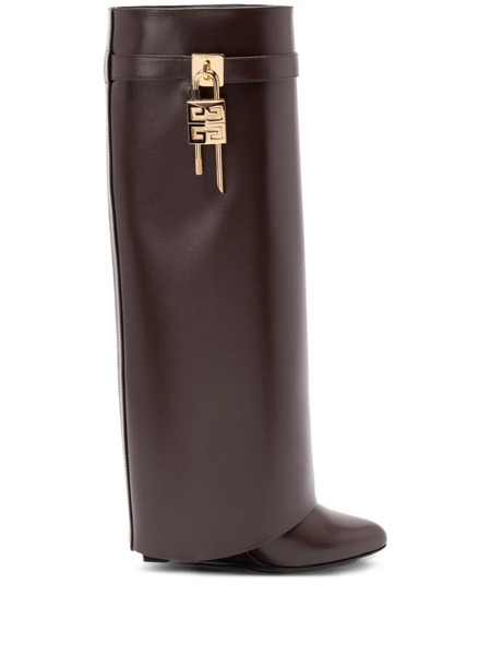  Givenchy Botas De Cuero - Marrón 