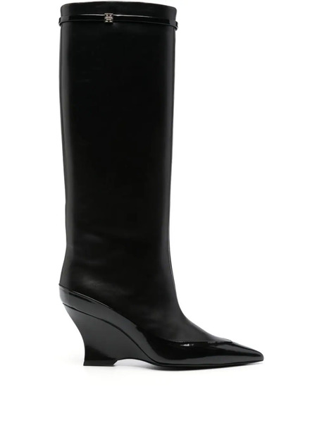  Givenchy Botas Raven Con Tacón De 80 Mm - Negro 