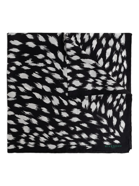  Givenchy Bufanda Estampada - Negro 