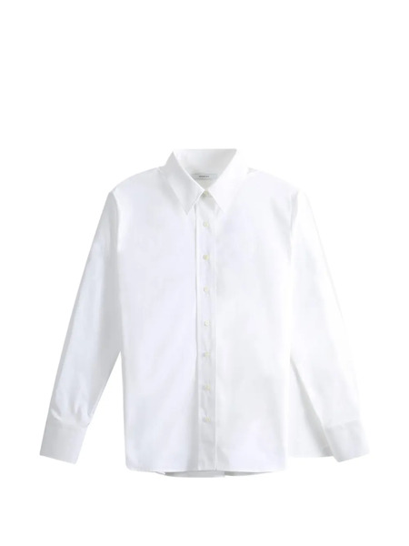  Givenchy Camisa Con Logo Bordado - Blanco 
