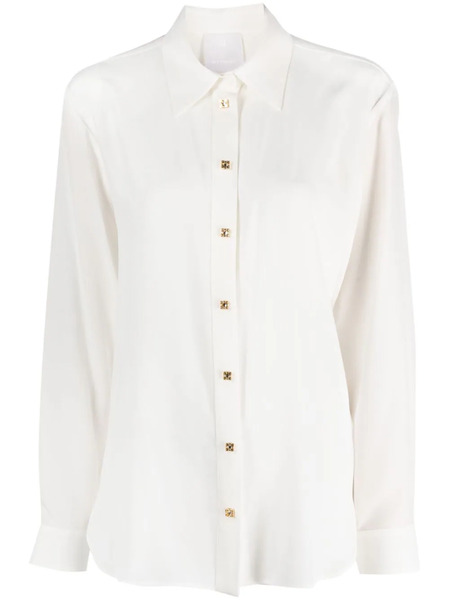  Givenchy Camisa De Manga Larga - Blanco 