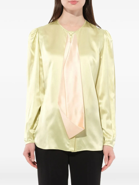  Givenchy Camisa Podium De Manga Larga - Verde 