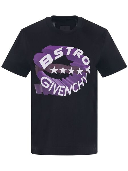  Givenchy Camiseta Bistroy - Negro 