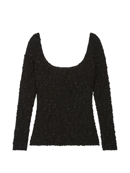  Givenchy Camiseta Con Cuello Redondo - Negro 
