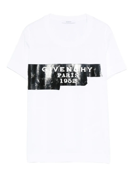  Givenchy Camiseta Con Estampado Gráfico - Blanco 