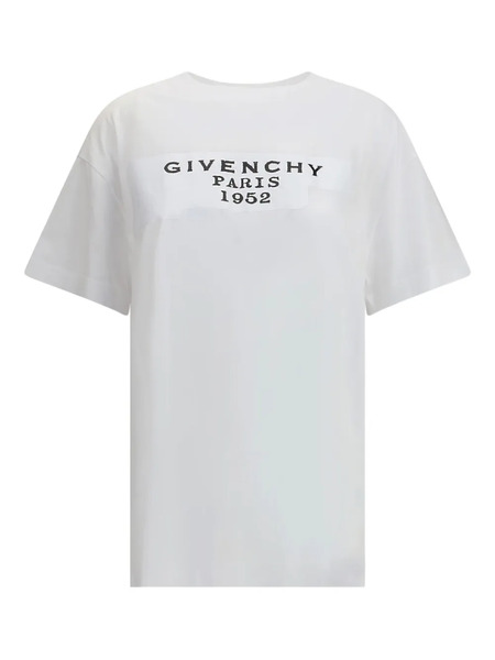  Givenchy Camiseta Con Logo Estampado - Blanco 