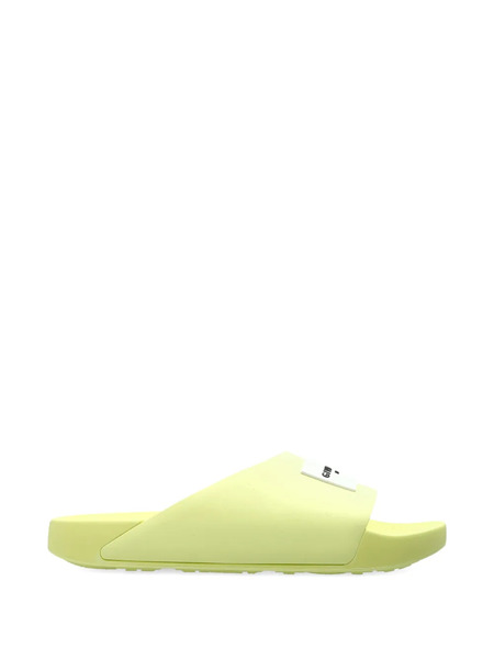  Givenchy Chanclas Con Parche Del Logo - Amarillo 