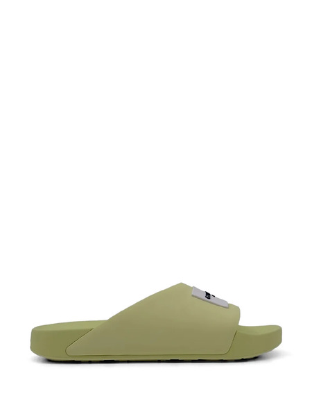  Givenchy Chanclas Con Parche Del Logo - Verde 