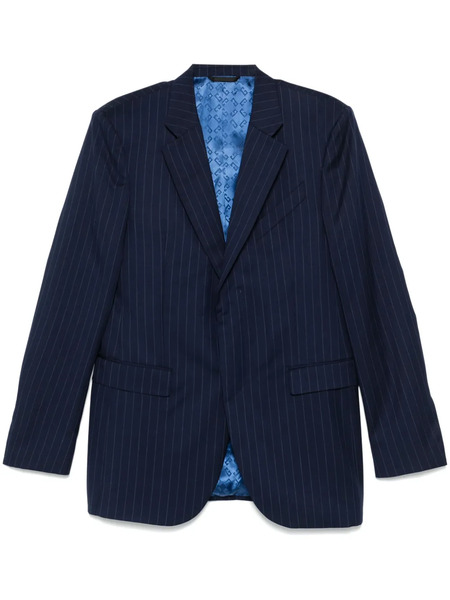  Givenchy Chaqueta A Rayas - Azul 